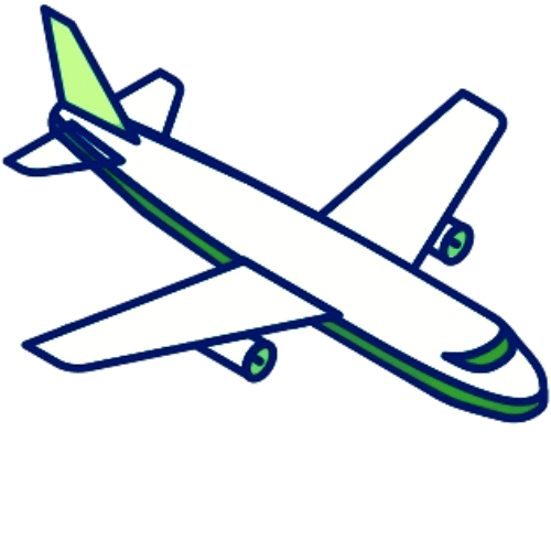 Illustration d’un avion représentant la logistique aérienne internationale – Nexline Group