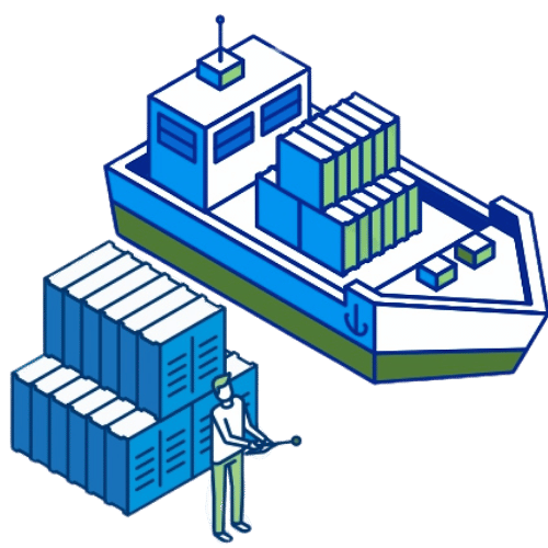 Opérateur supervisant le chargement pour expédition avec Nexline Group