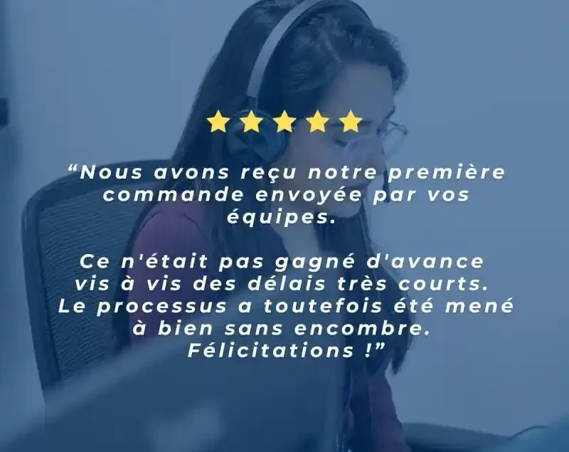 Une semaine qui démarre fort : délais serrés et logistique maîtrisée