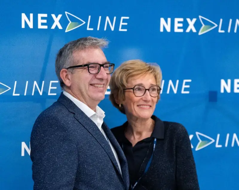 inauguration des 1 an de Nexline France partenaires lors de l evenement Nexline transport logistique international