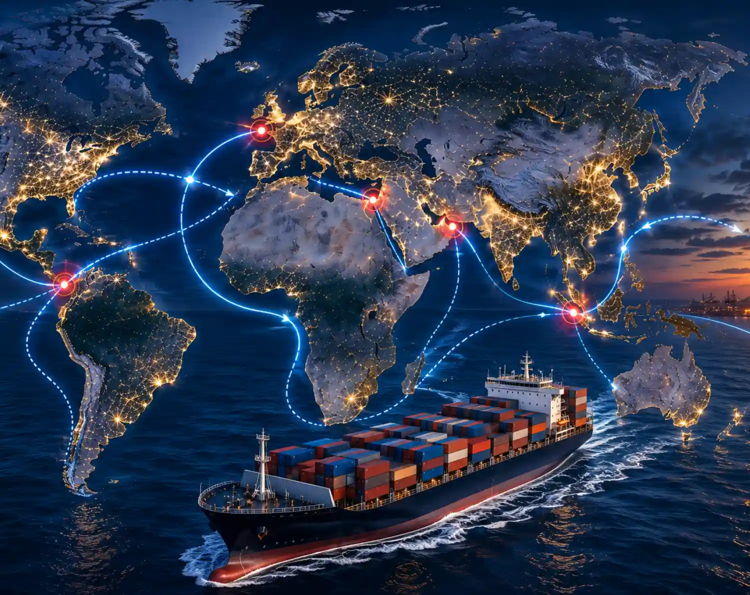Passages maritimes stratégiques : un enjeu logistique mondial