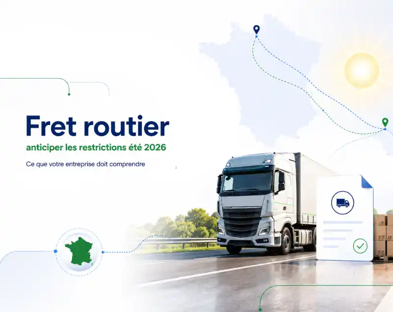 Fret routier : anticiper les restrictions été 2026