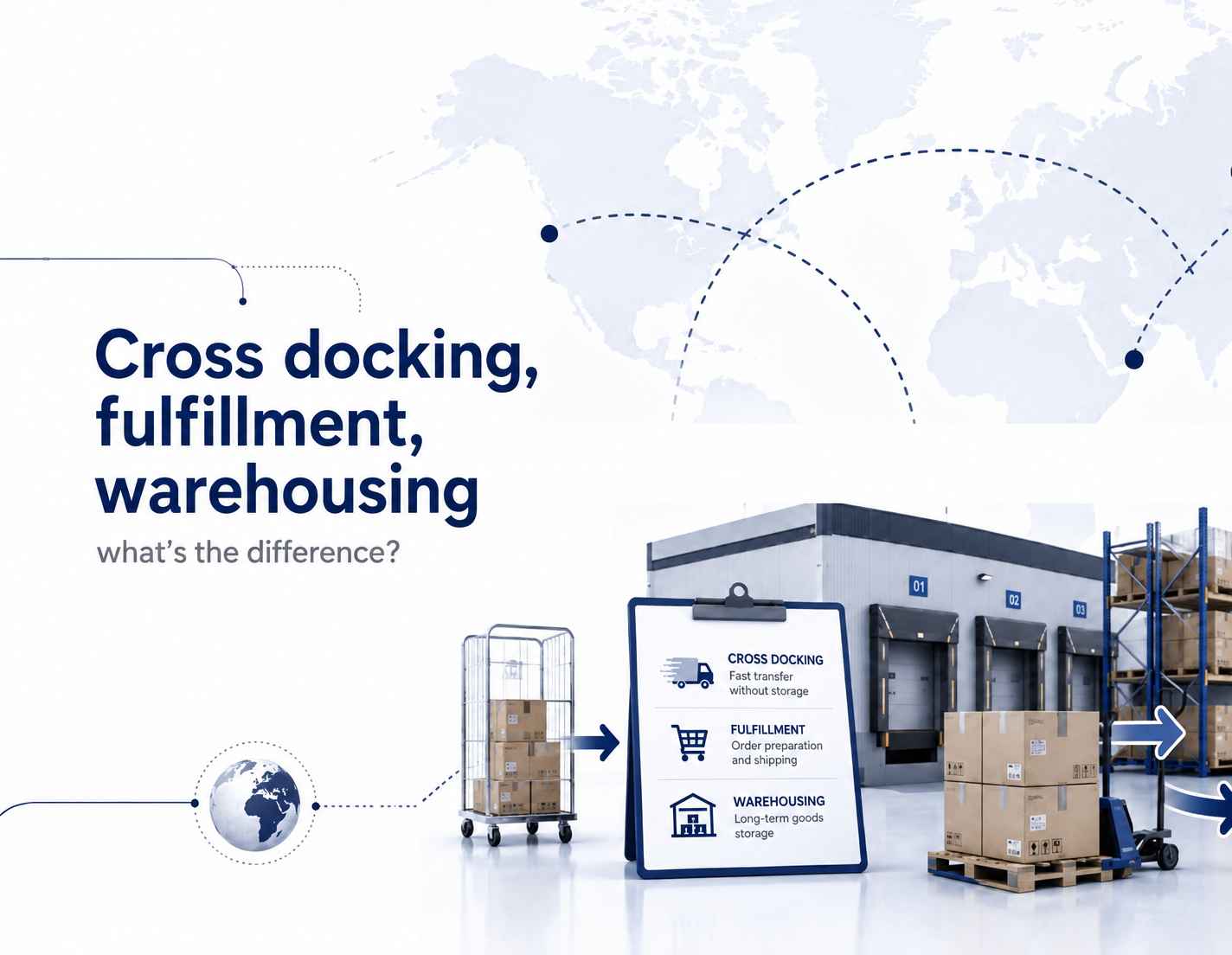 Cross docking, fulfillment, entreposage : quelles différences ?