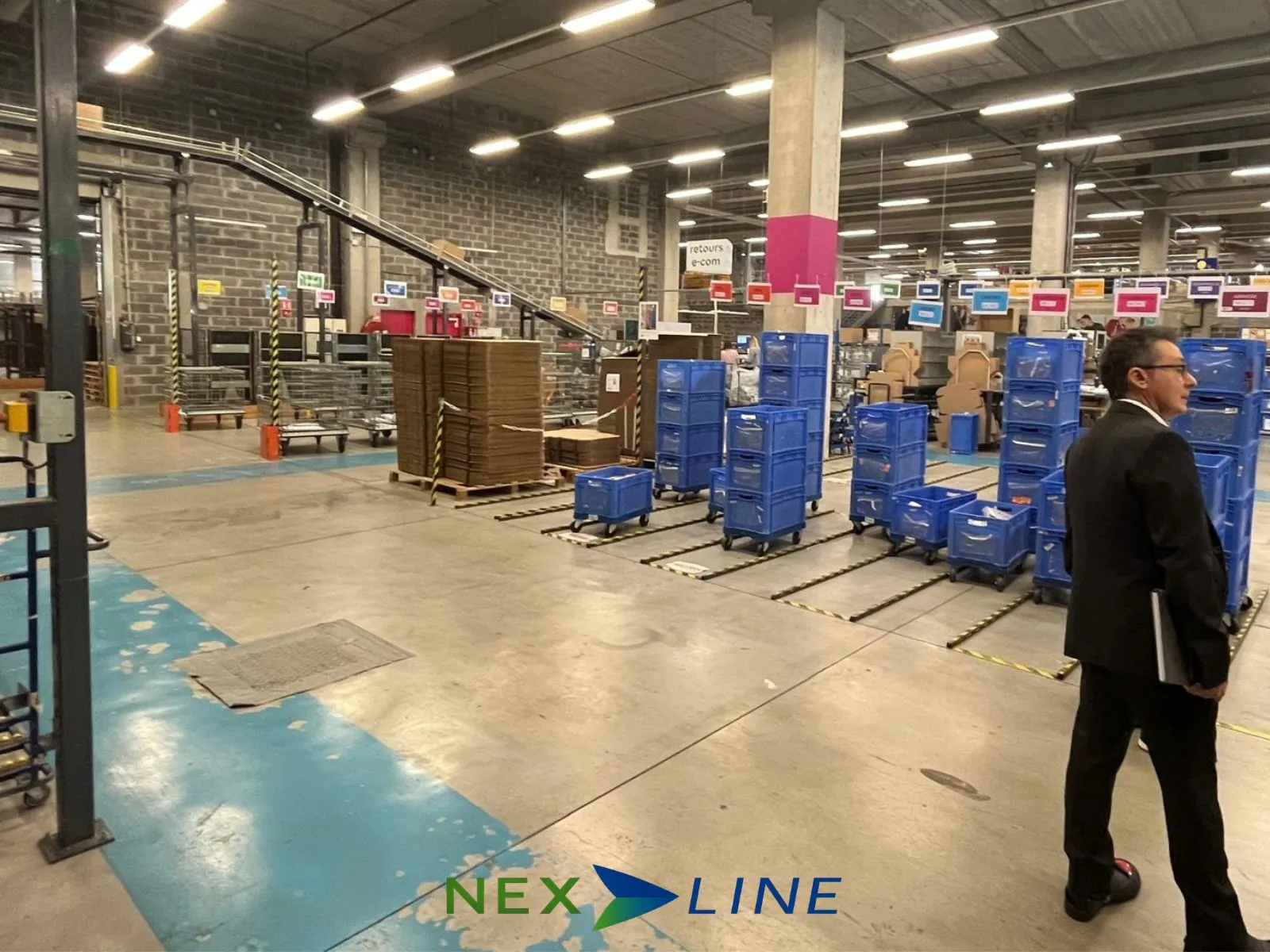 pictures supply chain jules with your logistic partenaire nexline