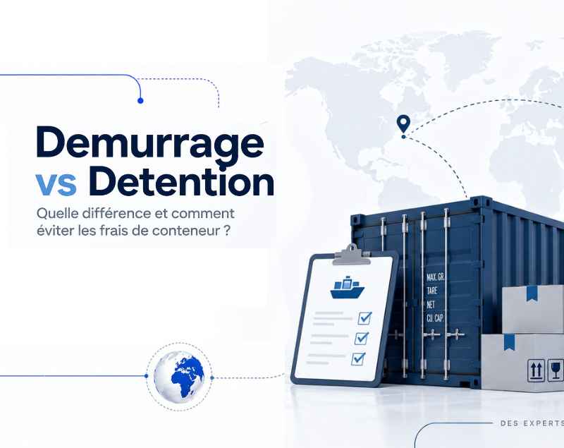 Demurrage vs Detention : quelle différence et comment éviter les frais de conteneur ?