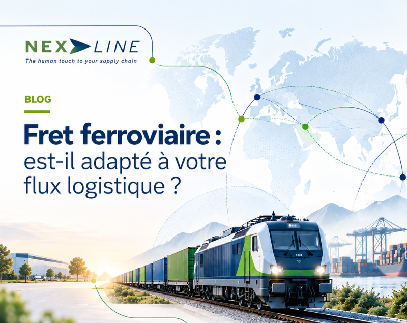 Fret ferroviaire : comment savoir si le rail est adapté à votre flux logistique ?