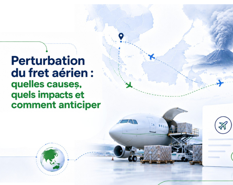 Perturbation du fret aérien : quelles causes, quels impacts et comment anticiper ?