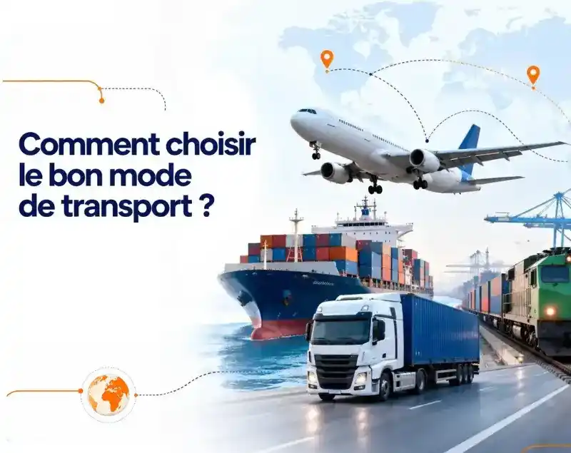 Comment choisir le bon mode de transport de marchandises entre le fret maritime, aérien, routier et ferroviaire.