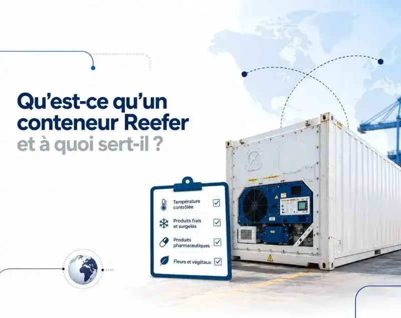 Conteneur Reefer : fonctionnement, dimensions et avantages pour le transport maritime